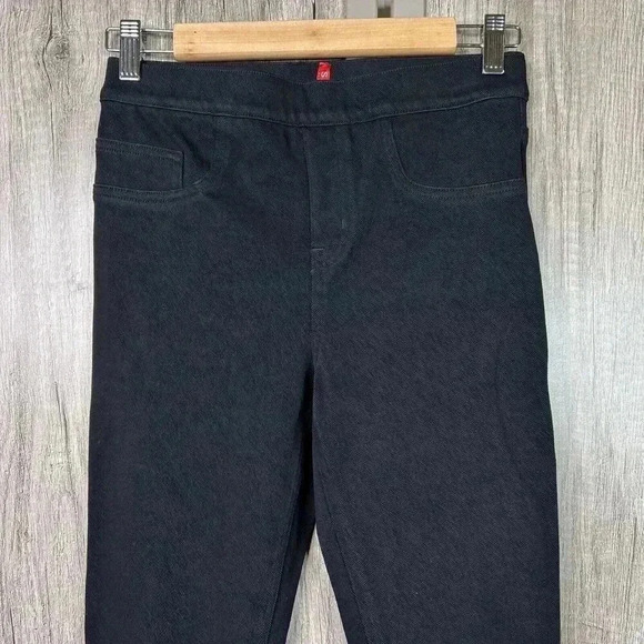 Spanx Pants Small Tall Skinny Tummy Control Shaping Black Color Sz S - Picture 2 of 9